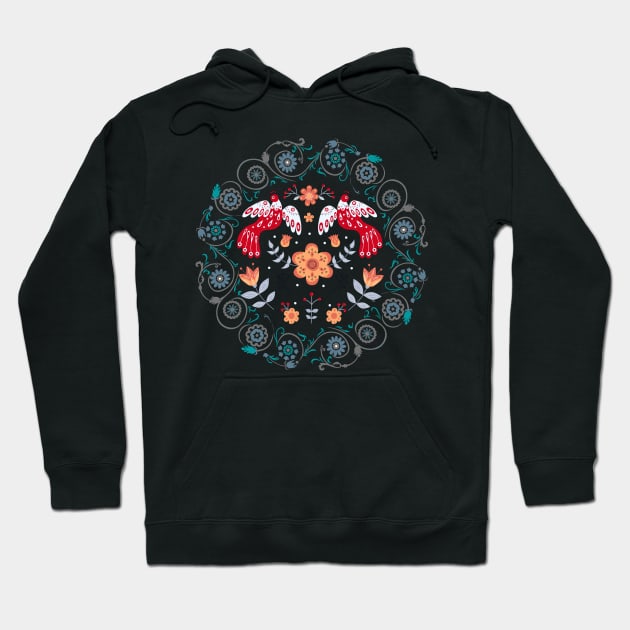 Design Based on Slavic Motifs Hoodie by Gomqes